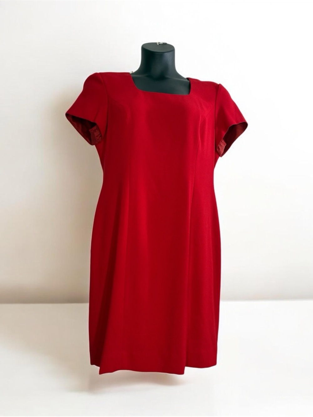 Liz Claiborne Pencil Dress 14P Women’s short sleeve red